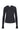 Brera 100% Merino Long-Sleeve Top Black Melange