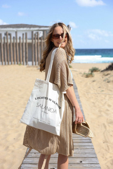 SALANIDA Logo Tote Bag