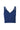 Donna Ribbed Crop Top Navy