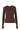 Brera 100% Merino Long-sleeve Top Chocolate