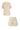 SALANIDA Polo Shirt and Lace Shorts Co-ord in Cream | COCO