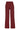 Vera Ribbed Pants Burgundy