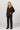 SALANIDA Merino Wool Knitted Blazer in Chocolate Brown | FORZA