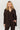 SALANIDA Merino Wool Knitted Blazer in Chocolate Brown | FORZA