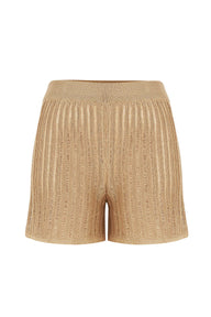 Sole 100% Linen Beach Shorts Sand