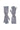 Via 100% Merino Gloves Light Grey