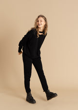 Alto 100% merino kelnės Juoda